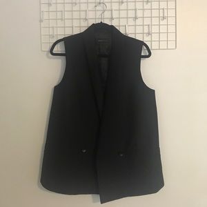 BCBG MAXAZRIA Tuxedo Vest Blazer